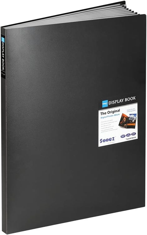 Amazon.com : Sooez Heavy Duty Binder with Plastic Sleeves 18"x24", Portfolio Folder with 30 Clear Sheet Protectors, Display 60 Pages, Presentation Book for Artwork, Sheet Music, Document : Office Products Art Portfolio Case, Portfolio Binder, Sheet Protector, Sheet Protectors, Portfolio Book, Binder Organization, Binder Folder, Digital Printer, Documents Organization