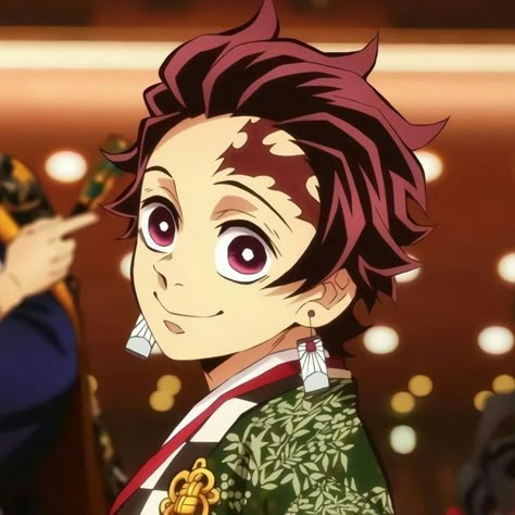 Tanjiro Pfp, Tanjiro Icon, Tanjiro Demon Slayer, Demon Slayer Icons, Kamado Tanjiro, Perfect Boy, Cherry On Top, Demon Slayer Kimetsu No Yaiba, Handsome Anime Guys