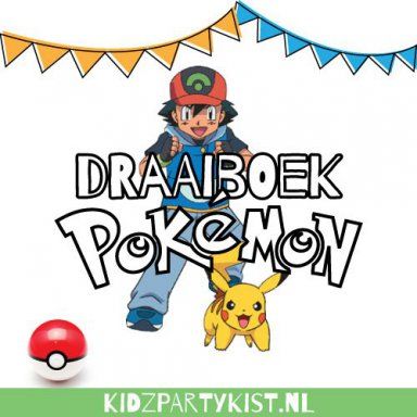 Draaiboek en speurtocht Pokemon Pokemon Diy, Pokemon Party, Mickey Mouse Birthday, Kids Party, Kids Birthday, Pokemon, Novelty Sign, Birthday Party, Fan