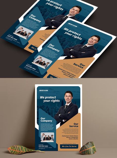 Law Firm Flyer Template PSD Law Poster Design, Law Firm Design, Hina Khan, Ticket Design, Flyer Design Inspiration, Booklet Design, Graduate Program, Change Image, Edit Text