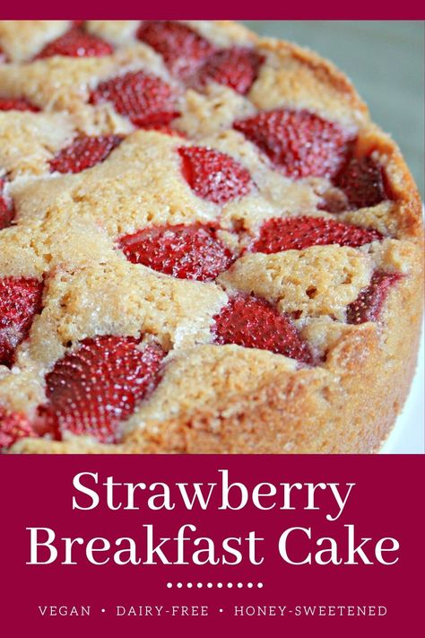 Strawberry Breakfast Cake, Healthy Strawberry Dessert, Fresh Strawberry Desserts, Frozen Strawberry Recipes, Food Strawberry, Fresh Strawberry Recipes, Strawberry Breakfast, Strawberry Bread, Strawberry Dessert Recipes