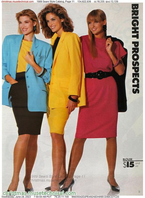 1989 Sears Style Catalog, Page 11 - Catalogs & Wishbooks 1980s Outfits Men, 1980s Outfit Ideas, 1980s Party Outfits, Madonna 80s Outfit, 80s Workout Outfit, 80s Costumes, 80’s Outfits, 1980s Outfits, 80s Womens Fashion