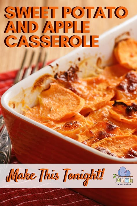 Sweet Potato and Apple Casserole Best Cooking Apples, Cinnamon Graham Crackers, Apple Casserole, Sweet Potato Recipes Casserole, Yummy Sweet Potatoes, Sweet Potato And Apple, Potatoe Casserole Recipes, Cooked Apples, Potato Side Dishes