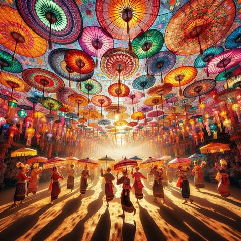 Step into a world of vibrant culture and exquisite craftsmanship at the Bo Sang Umbrella Festival in Thailand! 🌂✨ Immerse yourself in the art of traditional umbrella making and enjoy lively performances. Discover more about this enchanting festival at Globe Fiesta: https://globefiesta.com/bo-sang-umbrella-festival-thailand. Experience the magic of the Bo Sang Umbrella Festival with Globe Fiesta! #BoSangUmbrellaFestival #CulturalExperience #GlobeFiesta Thai Umbrella, Traditional Umbrella, Thailand Culture, Cultural Experience, Performance Art, The Magic, Umbrella, The Globe, Globe