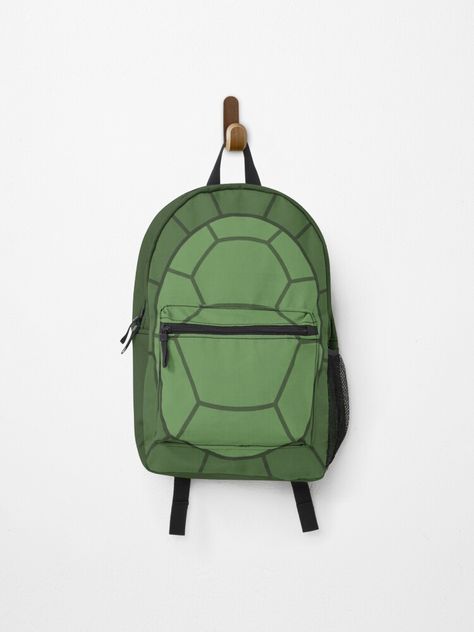 "Turtle Shell" Backpack by theflatfaces | Redbubble Turtle Shell Backpack, Ninja Turtle Shell, Ninja Turtle Backpack, Ninja Turtle Shells, Turtle Backpack, Shell Backpack, Pokemon Eevee Evolutions, Disney Family Vacation, Pokemon Eevee