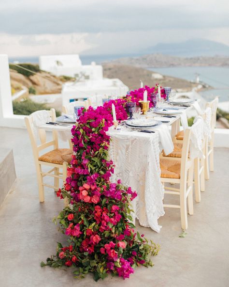 Bougainvillea Bouquet, Bougainvillea Wedding, Single Flower Bouquet, Destination Wedding Reception, Ceremony Chairs, Wedding Chair Decorations, Vintage Bouquet, Boda Mexicana, Wedding List