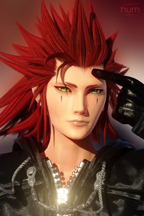 Lea Kingdom Hearts, Axel Kingdom Hearts Fanart, Rage Artwork, Kingdom Hearts Axel, Kingdom Hearts Nobody, Axel Kingdom Hearts, Kingdom Hearts Cosplay, Kingdom Hearts Wallpaper, Organization Xiii