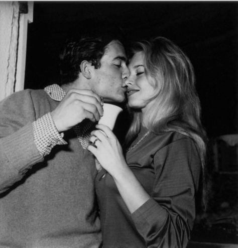 Nose kisses. French Stripes, The Love Club, Marlon Brando, The Perfect Guy, Cute Relationship Goals, Brigitte Bardot, Couple Aesthetic, Hopeless Romantic, Love Couple