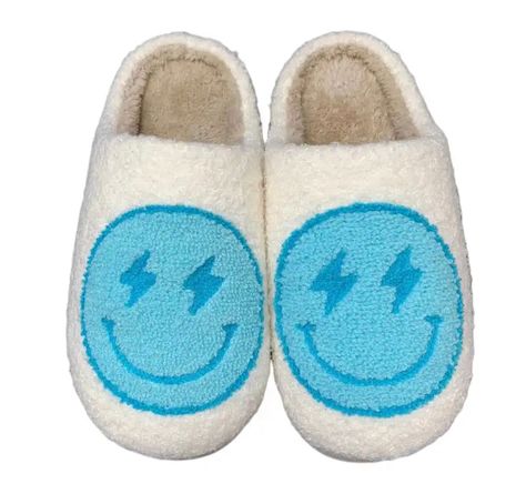 Fluffy slippers with Smiley Face or Heart Designs, super soft and fluffy not given Comes in blue and pink and differnt designs Super Soft Smile Slippers, Happy Face Slippers, Cat Slippers, Blue Lightning, Blue Lighting, Couple Shoes, Soft Slippers, Designer Slippers, Warm Slippers