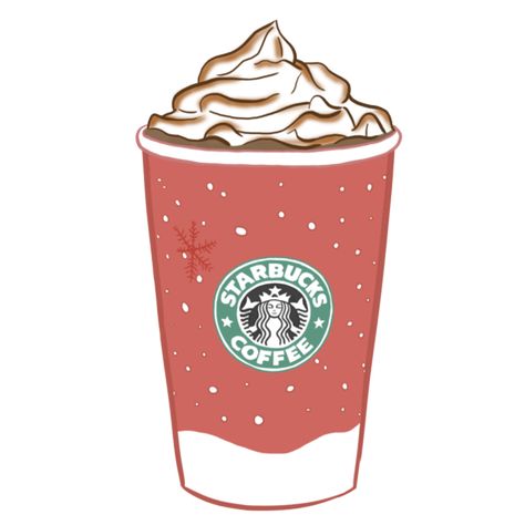 Imagen de starbucks, coffee, and christmas Starbucks Coffee, The Top, Tumblr, Cream, Coffee, Christmas, Red