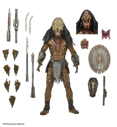 Feral Predator, Prey Predator, Comanche Warrior, Creature Movie, Neca Action Figures, Arte Robot, Alien Vs Predator, Arte Cyberpunk, Alien Vs