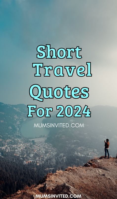 Ignite your passion for exploring the world with these short travel quotes for 2024! Uncover inspiring wanderlust sayings that will motivate you to embark on new adventures, create unforgettable memories with loved ones, & embrace the beauty of nature. From short & happy to deep & meaningful, these aesthetic quotes are perfect for Instagram captions & travel journals. Whether you're planning a family vacation or a beach trip with friends, these funny travel quotes will keep you dreaming. Exploring Aesthetic Quotes, Nice Trip Wishes, Travel Diary Quotes, Travel Home Quotes, Pretty Places Quotes, Trips Quotes Travel, Travel Happiness Quotes, Quotes On Travelling Memories, Mountain And Sea Quotes