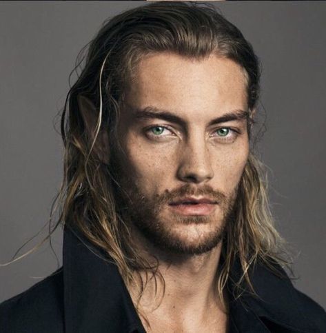 Long Haired Men, Dorian Havilliard, Messy Hair, Long Hair Styles Men, Ford Models, Male Face, Messy Hairstyles, Bearded Men, My Hair