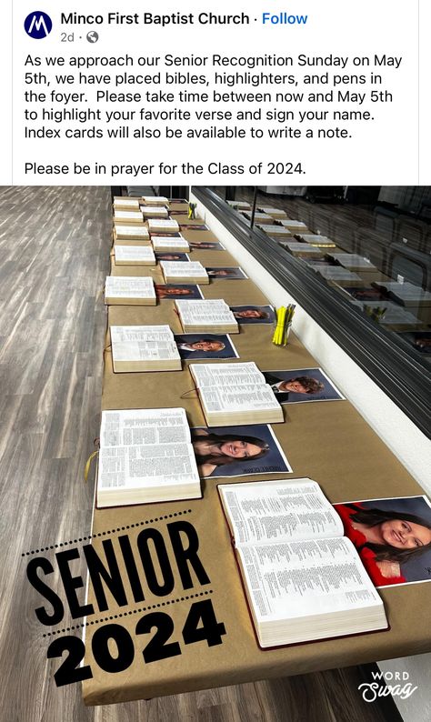 Senior Year Gift Ideas, Senior Table Ideas, Seminary Graduation, Church Youth Group, Senior Graduation Party, Christian Activities, Student Ministry, Senior Year Of High School, Youth Group Games