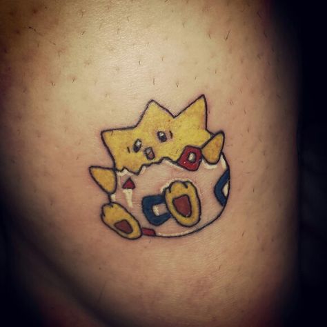 Togepi pokemon tattoo Togepi Tattoo, Tattoos Pokemon, Togepi Pokemon, Pokemon Tattoos, Pokemon Tattoo, Tattoos And Piercings, Art Tattoo, Body Art, Tattoo Ideas