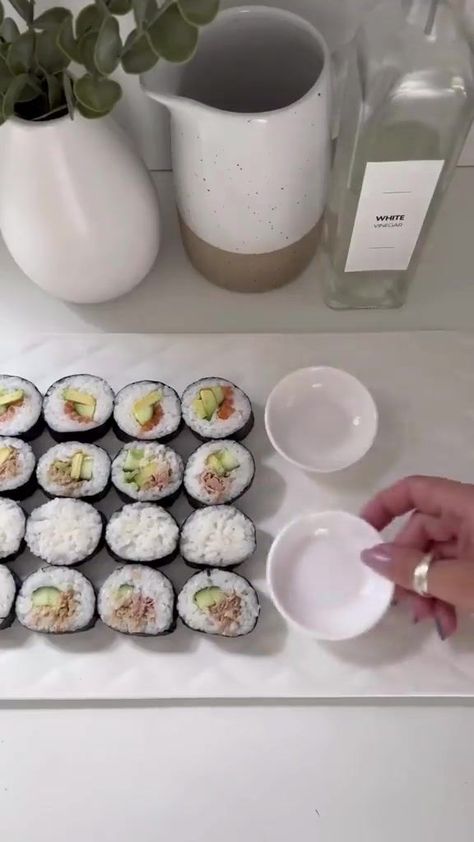 🔥Father's Day Hot Deals | sushi | 👩‍🍳Sushi Night, Sorted!🥢 Roll up delectable sushi in a snap with the Sushi Roller Bazooka! 🍣 Fun, easy & delicious. Don't wait, order now! 🛒... | By Liolett_us - Facebook Food Art Lunch, Sushi Roller, Salmon And Avocado, Sushi Making, Make Lunch, Sushi Love, Sushi Night, Sushi Time, Sushi Roll