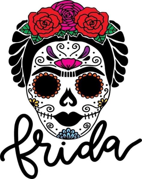 Frida Art, Skull Svg, Folk Art Flowers, Svg Kids, Layered Svg, Rock Painting Art, Mason Jar Crafts, Mexican Folk Art, Future Design