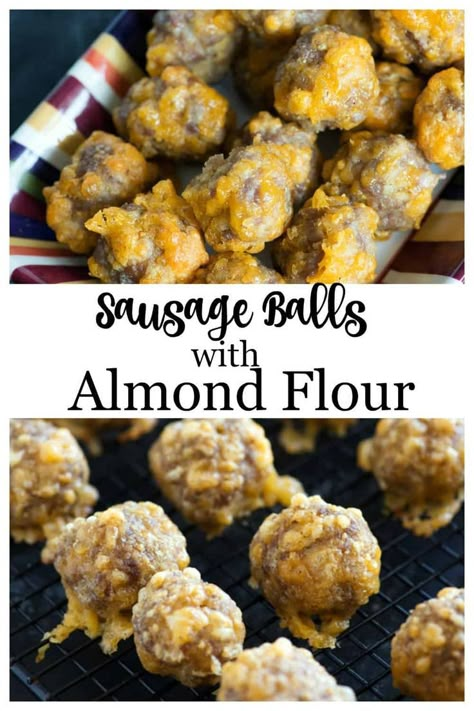 Sausage Balls With Almond Flour, Sausage Balls Recipe, Desayuno Keto, Carb Alternatives, Boiled Egg Diet Plan, Sausage Balls, Low Carb Diets, Almond Flour Recipes, Keto Foods