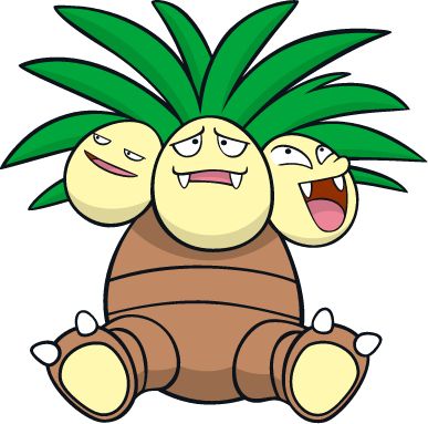 Exeggutor (Kanto) Plant Type Pokemon, Link Artwork, Pokemon Clipart, Kanto Pokemon, Jungle Creatures, Japanese Elements, Pokemon Wiki, 150 Pokemon, Sacred Earth