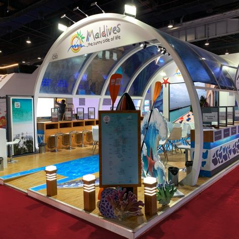 Another epitome of our success in exhibition industry is been set by the team of #sconceglobal when we executed for "Maldives Tourism Stand" during SATTE 2020, South Asia’s Leading Travel and tourism Trade show , from 8th to 10th January 2020 in Expo Mart, Greater Noida.

Come and explore the sunny side of life at Booth No C-50.
 
#SATTE2020 #SATTE #VisitMaldives #SunnySideofLife #tradeshow #tour #travel #tourism #maldives #boothdesign Travel Booth Design, Maldives Tourism, Visit Maldives, Exhibition Booth Design, Travel Brand, Greater Noida, Tradeshow Booth, Exhibition Booth, Travel Tourism