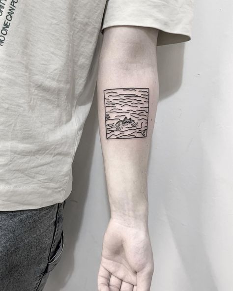 Mr Preston on Instagram: “#loylecarner #notwavingbutdrowning @loylecarner” Loyle Carner Tattoo, Arabic Tattoo Quotes, Arabic Tattoo, Tattoo Quotes For Women, Graphic Design Fonts, Tattoo Stencils, Preston, Fonts Design, Triangle Tattoo