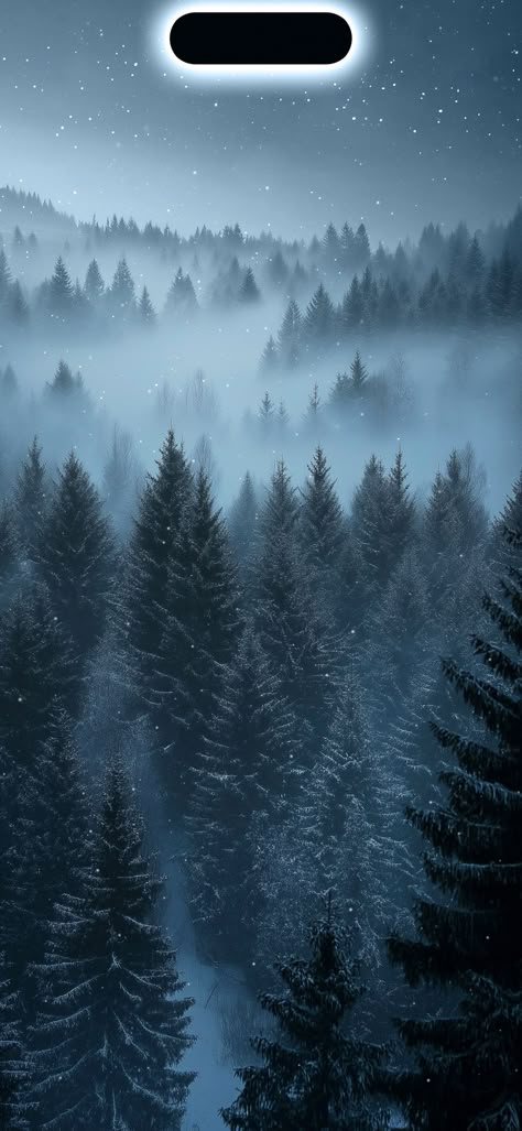 Winter Forest Wallpaper Iphone, Iphone 16pro Wallpaper, New Year Wallpaper Iphone Backgrounds, Ipad Wallpaper Night, Witchy Winter Wallpaper, Mystical Wallpaper Iphone, Depth Effect Wallpaper Iphone, Ios18 Wallpaper, Winter Wallpapers Aesthetic Iphone