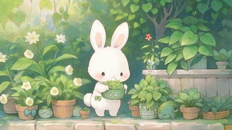 Hello, if you like and wanna support my work please check link below :) Bunny Pc Wallpaper, Bunny Computer Wallpaper, Bunny Wallpaper Laptop, Bunny Wallpaper Desktop, Kawaii Laptop Wallpaper, Christian Iphone Wallpaper, Rabbit Wallpaper, Storybook Art, Easter Wallpaper