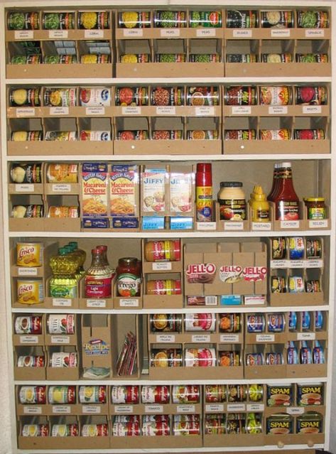 Pantry Stock, Organize Pantry, Professional Organizing, Organized Pantry, Food Storage Organization, Storage Organizers, Emergency Prepping, Pantry Storage, Pantry Organization