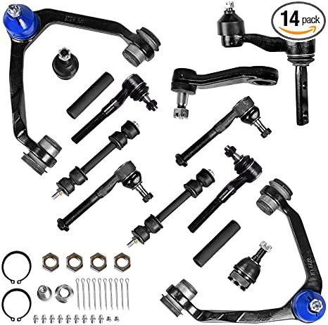 Amazon.com: AUTOSAVER88 -Front Control Arm Kit Compatible with 1997-2004 Ford Expedition/F-150/F-250, 1998-2002 Lincoln Navigator -14pcs Front Suspension Kit(4WD Only) : Automotive Auto Shop, Ancient Egypt Art, Car Spare Parts, Egypt Art, Lincoln Navigator, Metal Projects, Ford F250, Mechanical Design, F 250