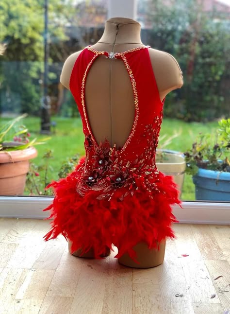 Red Jazz Dance Costumes, Freestyle Dance Outfits, Jazz Dance Costumes Sassy, Sparkly Dance Costume, Tap Dance Costumes, Salsa Dance Costume, Red Dance Costumes, Freestyle Dance Costumes, Jazz Dance Costume