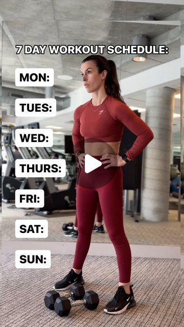 Elise | Fitness Professional on Instagram: "My 7 day workout schedule🔥
🖇️ in b!o for a free week to my program!

Seven new workouts drop tonight, 10p ET!

#workoutroutine #workoutschedule" 7 Day Workout, Weekly Workout Schedule, Workout Schedule, Weekly Workout, Workout Routine, Programming, On Instagram, Instagram