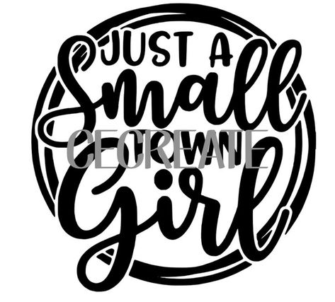 Girl Decals, Just A Small Town Girl, Yeti Tumbler, Small Town Girl, Cricut Craft Room, Diy Cricut, Digital Svg, Cricut Creations, Cricut Projects Vinyl