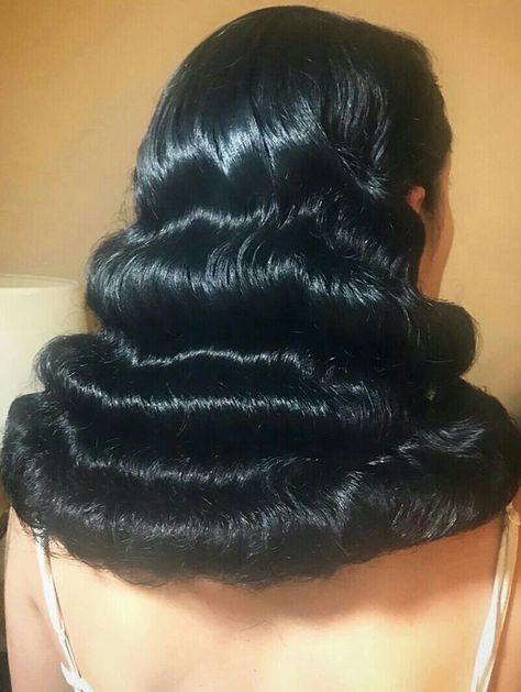 Old Hollywood Black Women Hairstyles, 1970s Black Women Hair, Ecuadorian Hairstyles, Vintage Hair Black Women, Bob Black, Hair Reference, Baddie Hairstyles, Hair Inspo Color, Hair Art