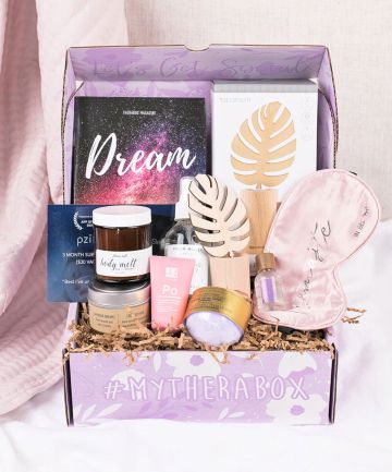 TheraBox Self Care Subscription Box, $35 , 19 Best Wellness Gifts to Help You De-Stress This Season - (Page 12) Best Acne Products, Starbucks Card, Care Box, Aromatherapy Jewelry, Beauty Samples, Month Gifts, Wellness Gifts, Self Care Activities, Subscription Boxes