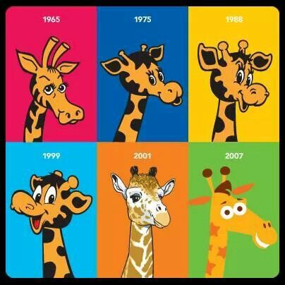 The many faces of Geoffrey the Giraffe. Toys R Us Giraffe, Toys R Us Geoffrey, Childhood Memories 90s, 90s Childhood, Babies R Us, Childhood Toys, 90s Kids, Toys R Us, Giraffes