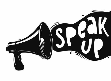 Speak Up Aesthetic, Speak Out Quotes, Speak Up Illustration, Speaking Up, Speak Aesthetic, Speak Logo, Megaphone Designs, Megaphone Logo, Debate Poster