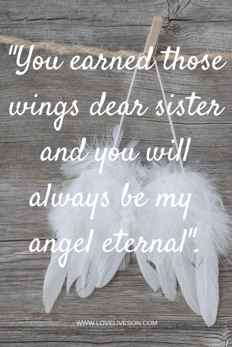 This is a gorgeous funeral quote for a sister from the poem "I Never Saw Your Wings" by an Unknown Author. While it was originally written for a mom, we modified it for a sister who is now an angel in disguise, always protecting us. Missing My Sister Quotes, Losing A Sister Quotes, Miss You Sister Quotes, Twin Quotes Sisters, Christmas In Heaven Poem, Sister In Heaven, Memorial Quotes, I Miss My Sister, Twin Quotes