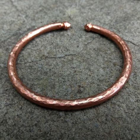 Heavy Pure Copper Cuff Braceletsolid Thick Mens Metal | Etsy Rustic Bracelet, Copper Bracelets, Copper Anniversary Gifts, Copper Jewellery, Copper Gifts, Womens Bracelet, Metal Cuff Bracelet, African Earrings, Copper Cuff Bracelet