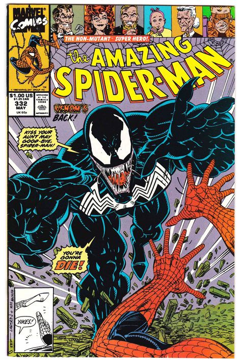 Drawing Rules, Lethal Protector, Amazing Spider Man Comic, Marvel Masterpieces, Marvel Comics Vintage, Venom Comics, Marvel Comics Covers, Classic Comic Books, The Amazing Spider Man