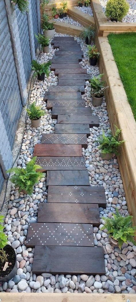 Side Yard Landscaping, نباتات منزلية, Have Inspiration, Garden Yard Ideas, Outdoor Decor Backyard, Backyard Makeover, Backyard Patio Designs, Lawn And Garden, Backyard Decor