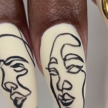 Su Nguyen on Instagram: "Freestyle Abstract line art with 3D gold nail “jewelries”   ★𝐒𝐚𝐮𝐯𝐚𝐠𝐞_𝐀𝐫𝐭𝐢𝐬𝐭𝐫𝐲★ 𝙽𝚊𝚒𝚕 𝙰𝚛𝚝 𝚋𝚢 𝚂𝚞  . . . . . . . . . . . . . #springnails #nailart #nailartist #artist #aesthetic #naildesign #nails #spring #nailsinspiration #aestheticnails #nailalabama #birminghamnails #alabamanails #alabamanailartist #nailtrend #trending #nailinspo #nails #naildesigns #nailfeed #handpaintednails #freestylenails #abstractart #nailsdesign #nailjewelry #lineart #abstractnails #3Dnails #nailsart" Abstract Line Nail Art, Alabama Nails, Line Nail Art, Gold Nail, Lines On Nails, Nails Spring, Artist Aesthetic, Nail Jewelry, Abstract Line Art