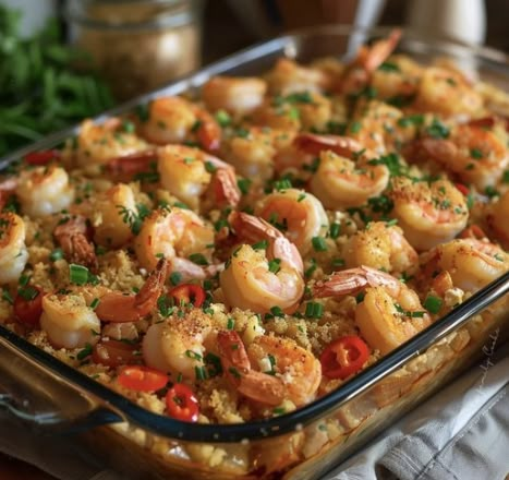 Crab Shrimp Casserole Recipe Shrimp And Crab Casserole, Crabmeat Casserole, Crab Shrimp Casserole, Shrimp Ideas For Dinner Meals, Crab Casserole Recipes, Shrimp And Crabmeat Recipes, Crab And Shrimp Casserole, Crabmeat Casserole Recipes, Stuff Shrimp With Crabmeat