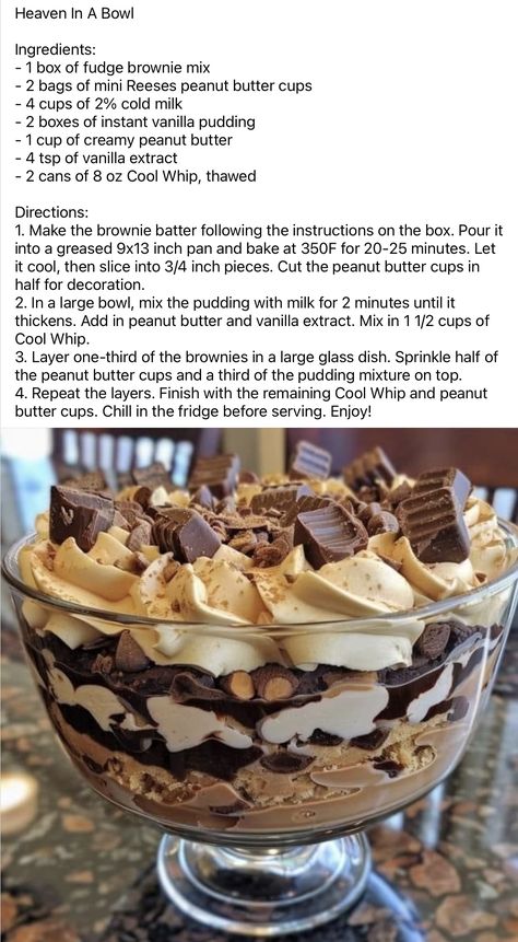 Stormy Weather Food, Chocolate Trifle Recipes Easy, Easy After Dinner Desserts, Dessert Auction Ideas Fundraisers, Dessert Casserole Recipes, Trifle Bowl Recipes, Thanksgiving Dessert Recipes, Trifle Recipes, Simple Family Meals