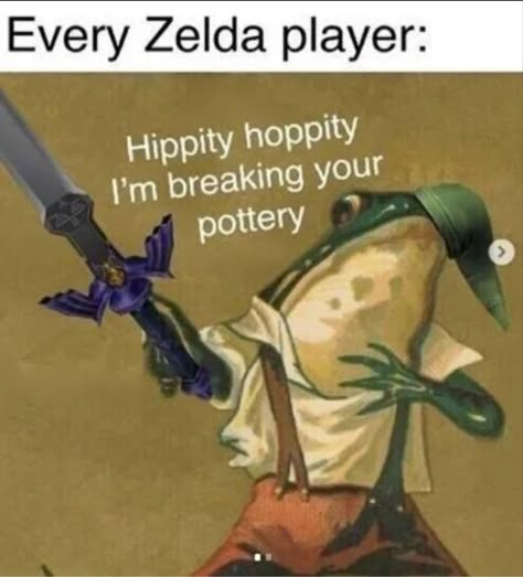 Linked Universe, Zelda Funny, Legend Of Zelda Botw, Legend Of Zelda Memes, Legend Of Zelda Art, Zelda And Link, Hippity Hoppity, Zelda Botw, Video Game Memes