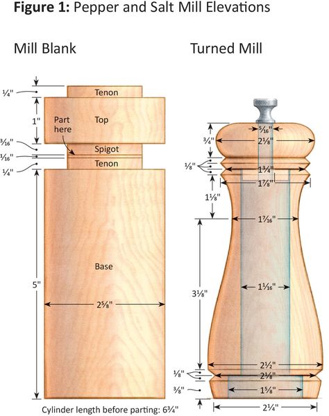 Bowl Turning, Salt Mill, Wood Turning Lathe, Salt And Pepper Mills, Lathe Projects, Turning Projects, Wood Shop Projects, Wood Turning Projects, Wooden Stars