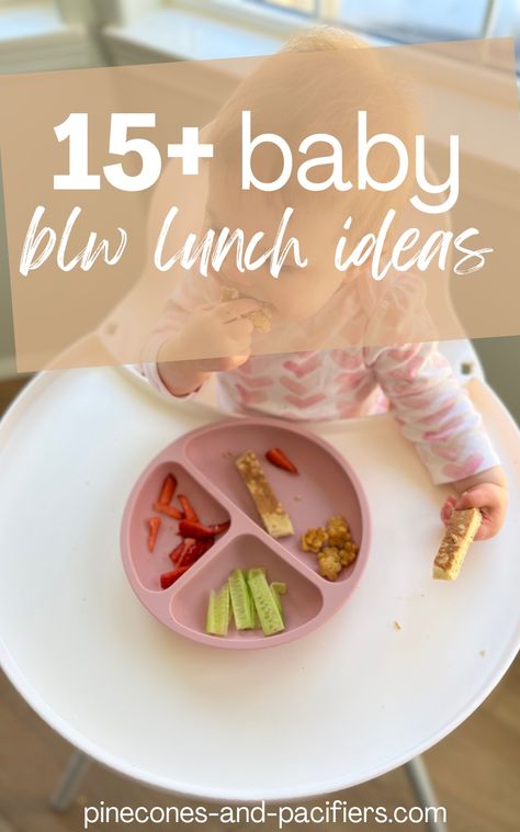 Quick & easy baby lunch ideas and inspiration based on what my kids have eaten for lunch at this age (9-13 months). Blw Lunch Ideas For Daycare, Blw Lunch Ideas 7 Months, 13 Month Old Lunch Ideas, Blw Lunch Ideas 9 Months, Baby Led Weaning Lunch Ideas 9 Months, Baby Daycare Lunch Ideas, 9 Month Lunch Ideas, Easy Baby Lunch Ideas, 8 Month Old Lunch Ideas