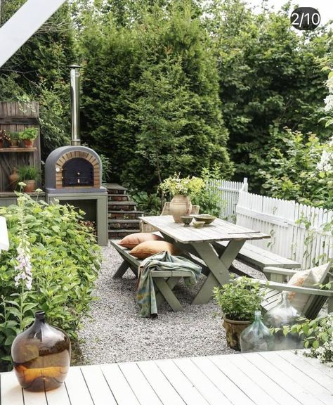 Our European Inspired Garden plan. - dress cori lynn Oasis Design, Gravel Patio, European Garden, Gravel Garden, Home Design Inspiration, Backyard Inspiration, Backyard Inspo, Backyard Garden Design, Pizza Oven