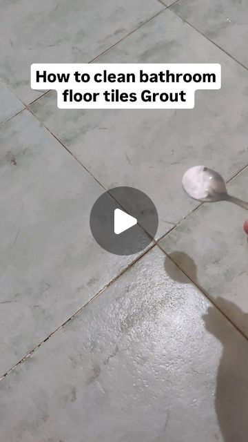 Priya Dwarke on Instagram: "How to clean bathroom tiles Grout easily ✨ 

#reels #insta #cleaningroutine #cleaning #cleaningredients #cleaningvideos #cleanmyhouse #cleanwithme #cleaninghacks #bathroom #bathroomcleaning" Clean Bathroom Floor, Cleaning Bathroom Tiles, Floor Tile Grout, Clean My House, Cleaning Videos, Clean Bathroom, Clean Tile, Tile Grout, Bathroom Tiles