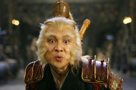 Forbidden kingdom...Jet Li. The Monkey King The Forbidden Kingdom, Wild Cat Species, Kingdom Movie, Kung Fu Movies, The Monkey King, Jet Li, Cat Species, Martial Arts Movies, Rare Species