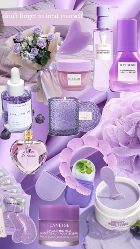 #purple #purpleaesthetic #purplecollage #purplecore #skincare #skincarewishlist #giftideas #giftguide #selfcare #selfcareaesthetic #selfcaremoodboard Vera Wang Princess, Self Care Aesthetic, Laneige Lip Sleeping Mask, Skincare Essentials, Lip Sleeping Mask, Princess Grace, Gentle Cleanser, Purple Aesthetic, Gummy Bears